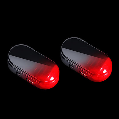 🥳2026 HOT SALE🚗🌞 Solar Car Anti-Theft Light – solar + USB charged, auto-flashes at night. Realistic LED mimics active alarm – deters thieves without wiring. Heat-resistant, stick & go! 🛡️💡
