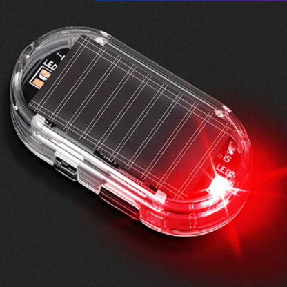 🥳2026 HOT SALE🚗🌞 Solar Car Anti-Theft Light – solar + USB charged, auto-flashes at night. Realistic LED mimics active alarm – deters thieves without wiring. Heat-resistant, stick & go! 🛡️💡