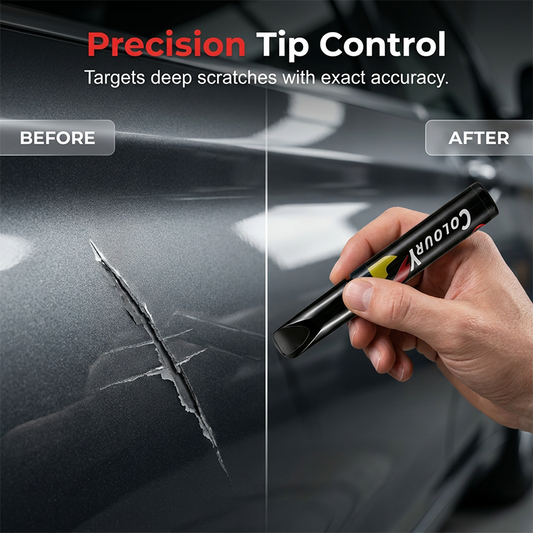 🎁4 Colors Car Touch Up Paint Pen Kit | Waterproof Anti-Aging Scratch Repair