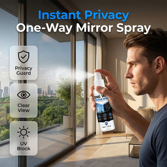 ⏰Limited-time 50% off ✨One-Way Mirror Effect Glass Coating Spray