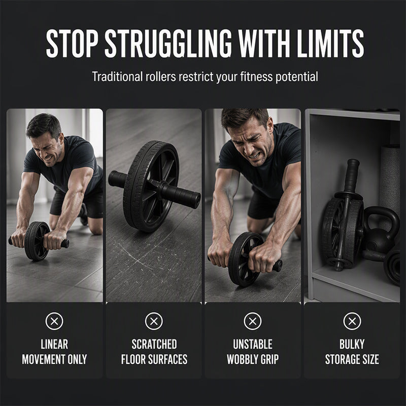 🎁2026 New Arrival 💥Abdominal Roller with Knee Pads 💪