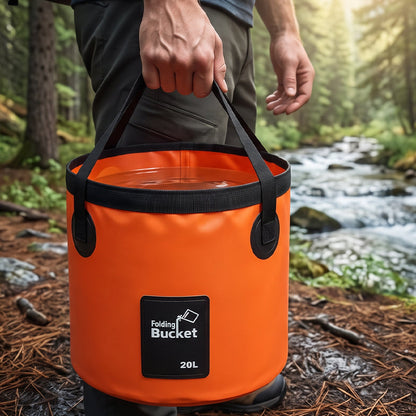 🛢️Portable Folding Bucket for Outdoor Camping and Fishing