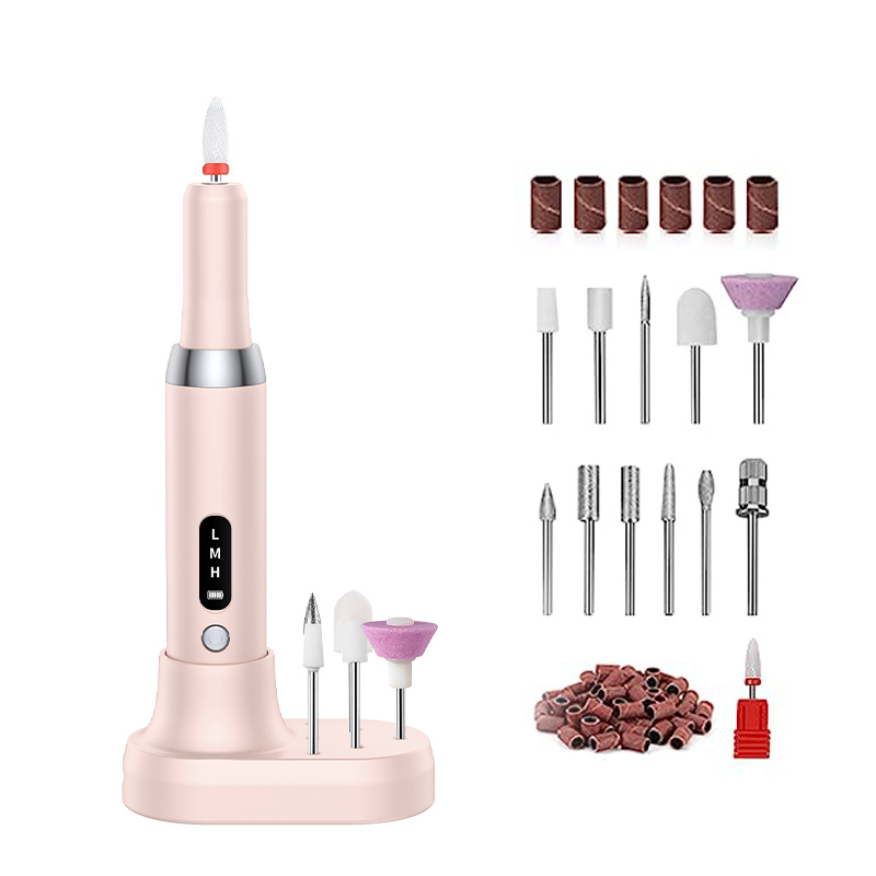 🔥Limit Time 50% OFF🔥Cordless Electric Nail Drill Machine with Charging Base