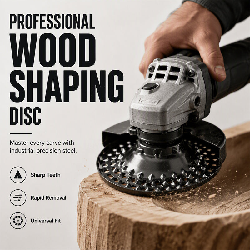 🔥  LAST DAY SALE! 🔥High-Strength Wood Shaping Disc for Angle Grinder