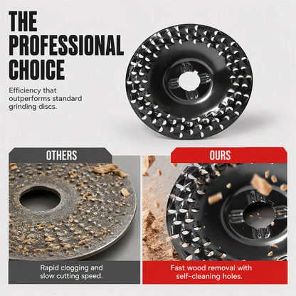 🔥  LAST DAY SALE! 🔥High-Strength Wood Shaping Disc for Angle Grinder