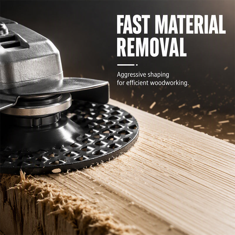 🔥  LAST DAY SALE! 🔥High-Strength Wood Shaping Disc for Angle Grinder