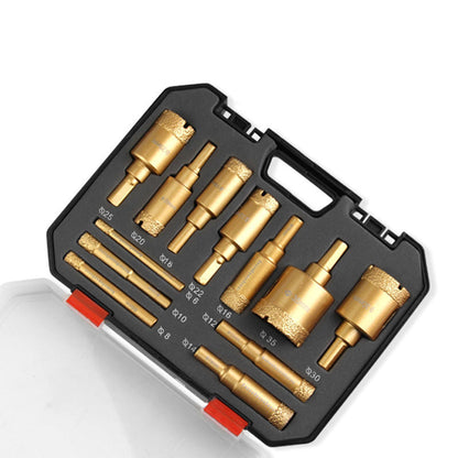 🛠️12-Piece Dry Diamond Tile Hole Saw Kit