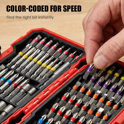 🔥83-piece screwdriver bit and socket set