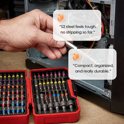 🔥83-piece screwdriver bit and socket set