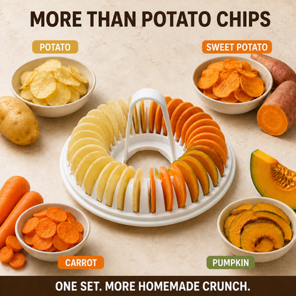 Microwave Potato Chip Maker with Slicer Bowl Set
