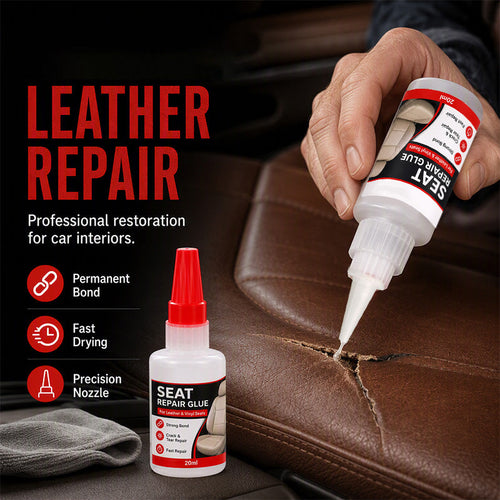 🚗50% OFF NOW! Quick Dry Car Seat Leather Repair Glue