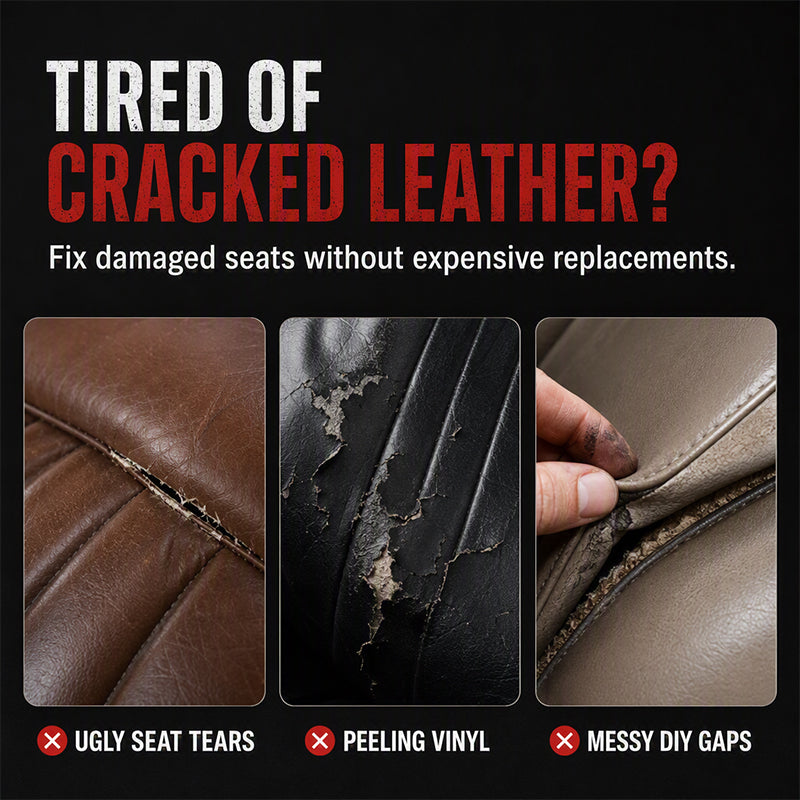 🚗50% OFF NOW! Quick Dry Car Seat Leather Repair Glue