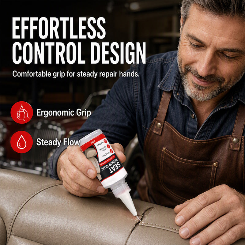 🚗50% OFF NOW! Quick Dry Car Seat Leather Repair Glue