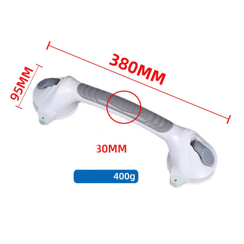 📢📢50% OFF NOW!! ⏰No-drill Suction Safety Grab Bar – Stable Support Handle for Bathroom, Shower & Toilet