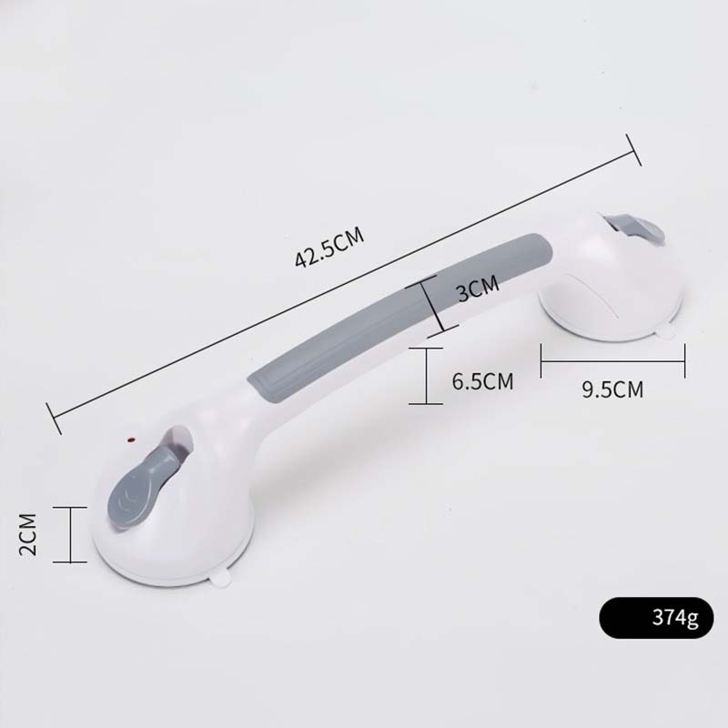 📢📢50% OFF NOW!! ⏰No-drill Suction Safety Grab Bar – Stable Support Handle for Bathroom, Shower & Toilet