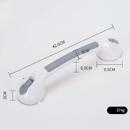📢📢50% OFF NOW!! ⏰No-drill Suction Safety Grab Bar – Stable Support Handle for Bathroom, Shower & Toilet