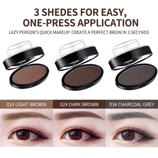 🔥Limited-time 50% off - Stamp Eyebrow Powder