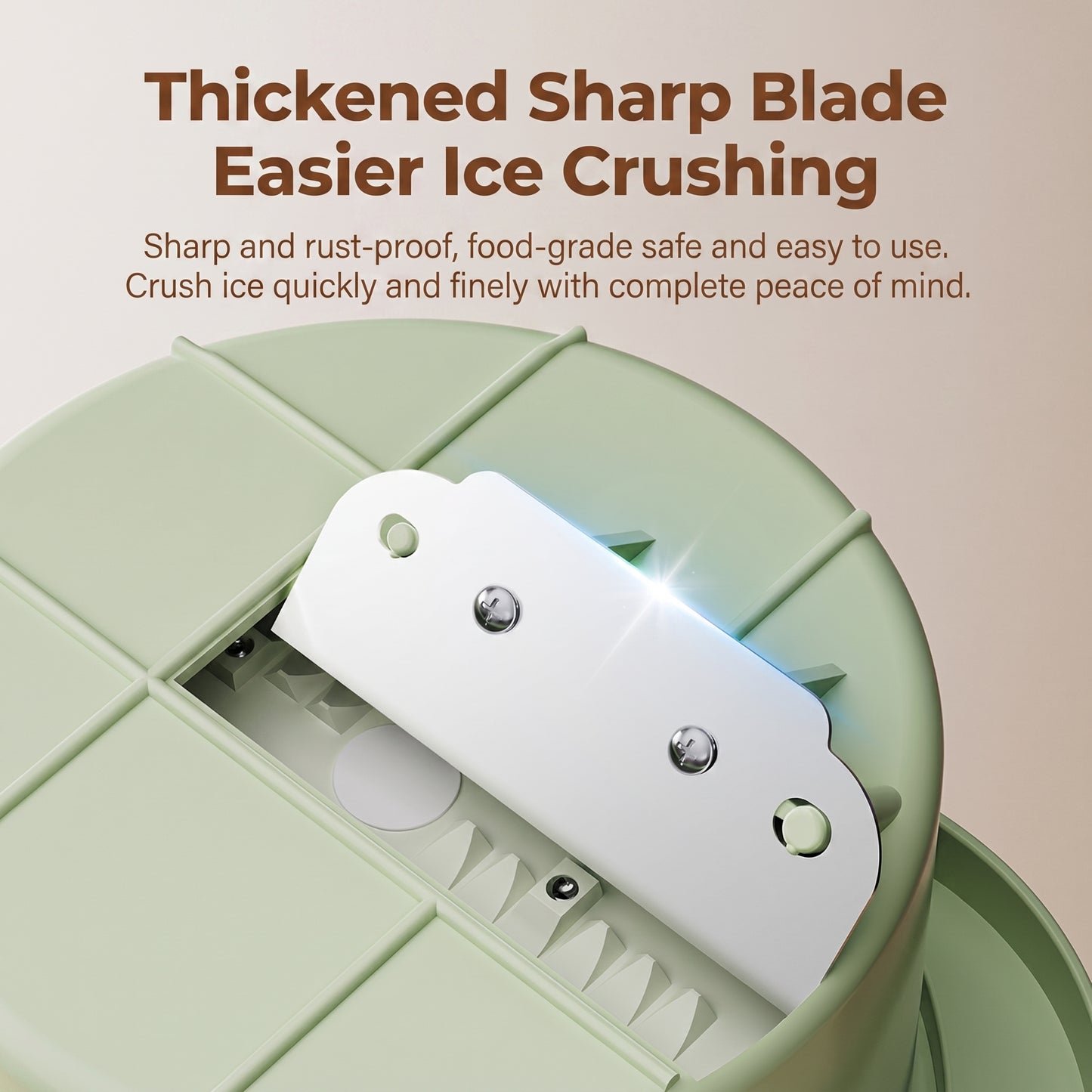 ❄️No Power Hand Crank Ice Shaver